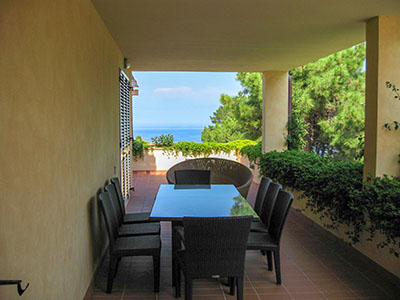 Terrazzo vista mare