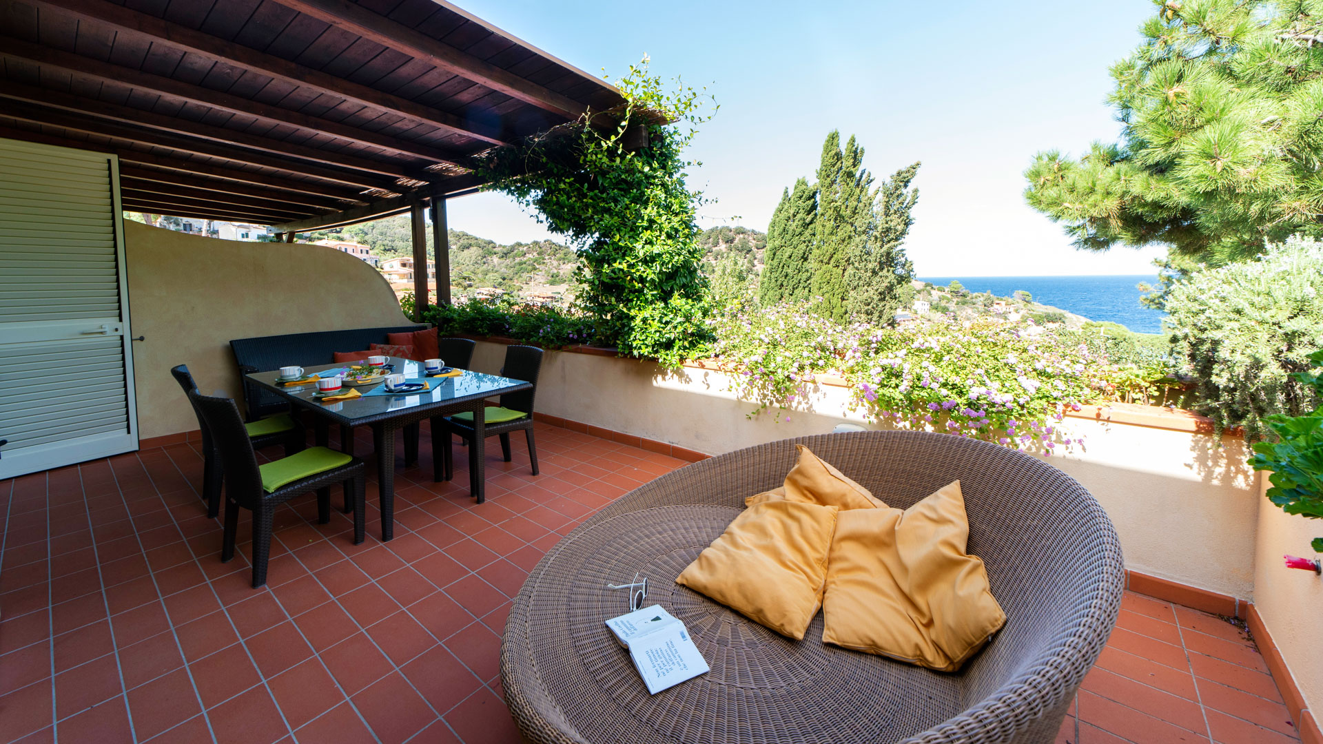 terrazza vista mare