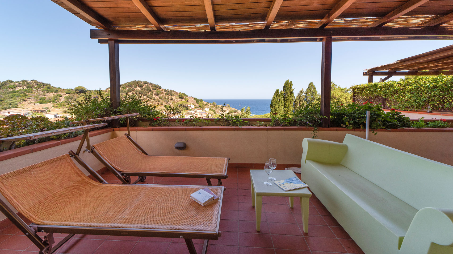 area relax vista mare